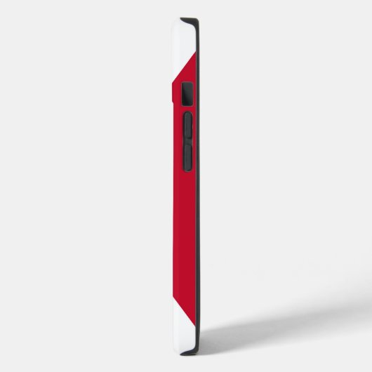 Patriottische Apple 14 Hoesje-Mate, Burundese vlag Case-Mate iPhone Case (Achterkant / Links)