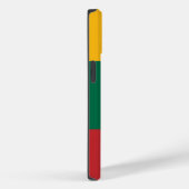 Patriottische Apple 14 Hoesje-Mate, Litouwen Case-Mate iPhone Case (Achterkant / Rechts)