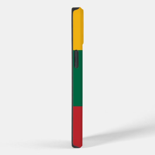 Patriottische Apple 14 Hoesje-Mate, Litouwen Case-Mate iPhone Case (Achterkant / Rechts)