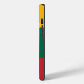 Patriottische Apple 14 Hoesje-Mate, Litouwen Case-Mate iPhone Case (Achterkant / Links)