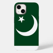 Patriottische Apple 14 Hoesje-Mate, Pakistan Case-Mate iPhone Case (Achterkant)