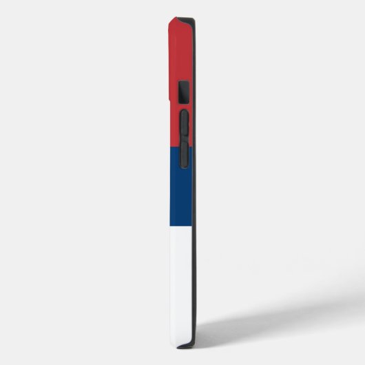 Patriottische Apple 14 Hoesje-Mate, Servië Case-Mate iPhone Case (Achterkant / Links)