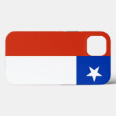 Patriottische Apple Case-Mate, Chileense vlag Case-Mate iPhone Case (Achterkant (horizontaal))