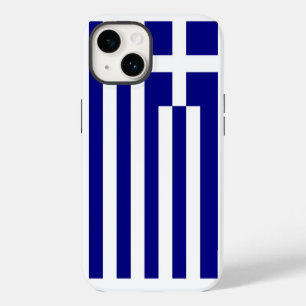Patriottische Apple Case-Mate, Griekse Vlag Case-M iPhone 14 Hoesje