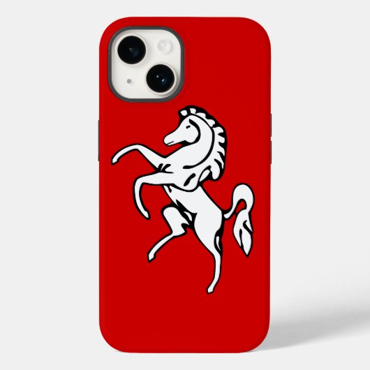 Patriottische Apple Case-Mate, Kent County-vlag Case-Mate iPhone Case (Achterkant)