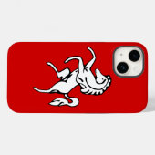 Patriottische Apple Case-Mate, Kent County-vlag Case-Mate iPhone Case (Achterkant (horizontaal))
