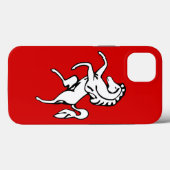 Patriottische Apple Case-Mate, Kent County-vlag Case-Mate iPhone Case (Achterkant (horizontaal))