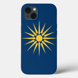 Patriottische Apple Case-Mate, Macedonië vlag Case-Mate iPhone Case