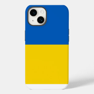 Patriottische Apple Case-Mate, Oekraïense vlag Cas iPhone 14 Hoesje
