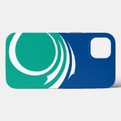 Patriottische Apple Case-Mate, Ottawa-vlag Case-Mate iPhone Case (Achterkant (horizontaal))