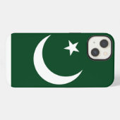 Patriottische Apple Case-Mate, Pakistaanse vlag iPhone Hoesje (Achterkant horizontaal)