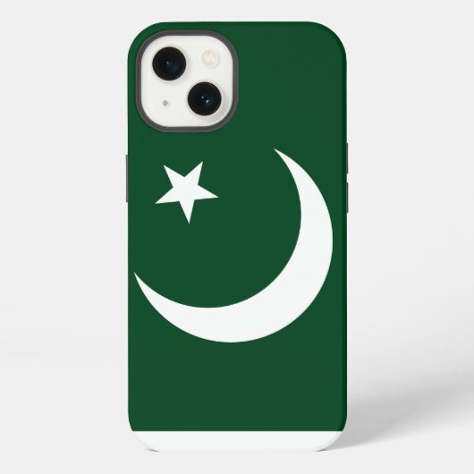 Patriottische Apple Case-Mate, Pakistaanse vlag iPhone Hoesje (Achterkant)