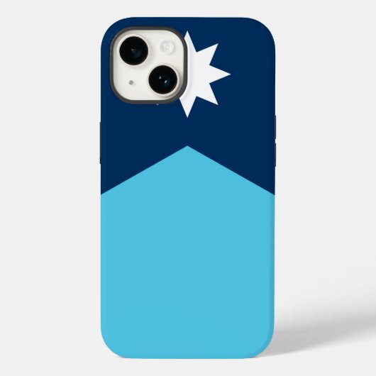 Patriottische Apple Case-Mate, vlag van Minnesota, Case-Mate iPhone Case (Achterkant)
