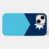 Patriottische Apple Case-Mate, vlag van Minnesota, Case-Mate iPhone Case (Achterkant (horizontaal))
