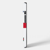 Patriottische Apple Case-Mate, vlag van Montreal Case-Mate iPhone Case (Achterkant / Links)