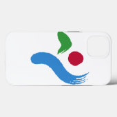 Patriottische Apple Case-Mate, vlag van Seoul Case-Mate iPhone Case (Achterkant (horizontaal))