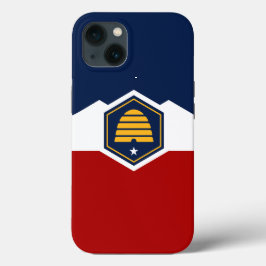 Patriottische Apple Case-Mate, vlag van Utah Case-Mate iPhone Case
