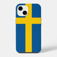Patriottische Apple Case-Mate, Zweedse vlag Case-M