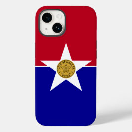 Patriottische Apple Hoesje-Mate 14, vlag Dallas Case-Mate iPhone 14 Hoesje