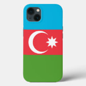 Patriottische Apple Hoesje-Mate, Azerbeidzjan vlag Case-Mate iPhone Case (Achterkant)