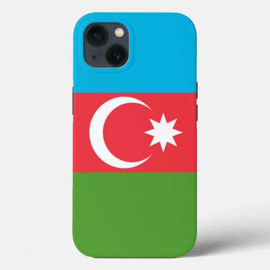 Patriottische Apple Hoesje-Mate, Azerbeidzjan vlag Case-Mate iPhone Case (Achterkant)