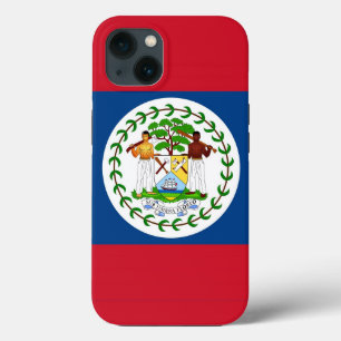 Patriottische Apple Hoesje-Mate, Belize vlag Case-Mate iPhone Case