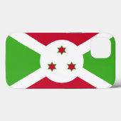 Patriottische Apple Hoesje-Mate, Burundese vlag Case-Mate iPhone Case (Achterkant (horizontaal))