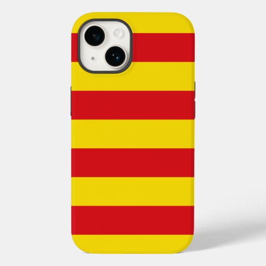 Patriottische Apple Hoesje-Mate, Catalaanse vlag Case-Mate iPhone Case (Achterkant)