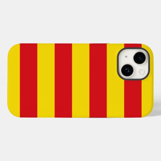 Patriottische Apple Hoesje-Mate, Catalaanse vlag Case-Mate iPhone Case (Achterkant (horizontaal))