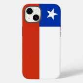 Patriottische Apple Hoesje-Mate, Chili vlag Hoesje (Achterkant)