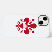 Patriottische Apple Hoesje-Mate, de vlag van Flore Case-Mate iPhone Case (Achterkant (horizontaal))