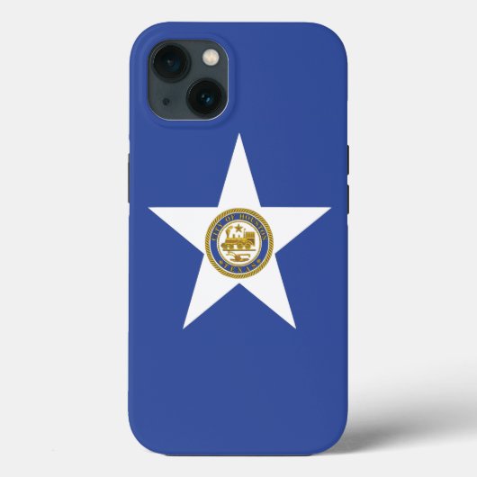 Patriottische Apple Hoesje-Mate, Houston Flag Case-Mate iPhone Case (Achterkant)
