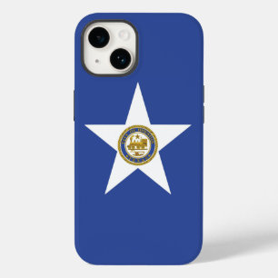 Patriottische Apple Hoesje-Mate, Houston Flag Case-Mate iPhone 14 Hoesje