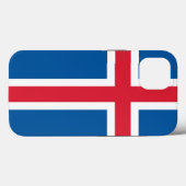 Patriottische Apple Hoesje-Mate, IJslandse vlag Case-Mate iPhone Case (Achterkant (horizontaal))