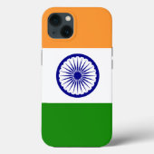 Patriottische Apple Hoesje-Mate, Indiase vlag Case-Mate iPhone Case (Achterkant)