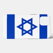 Patriottische Apple Hoesje-Mate, Israëlische vlag Case-Mate iPhone Case (Achterkant (horizontaal))