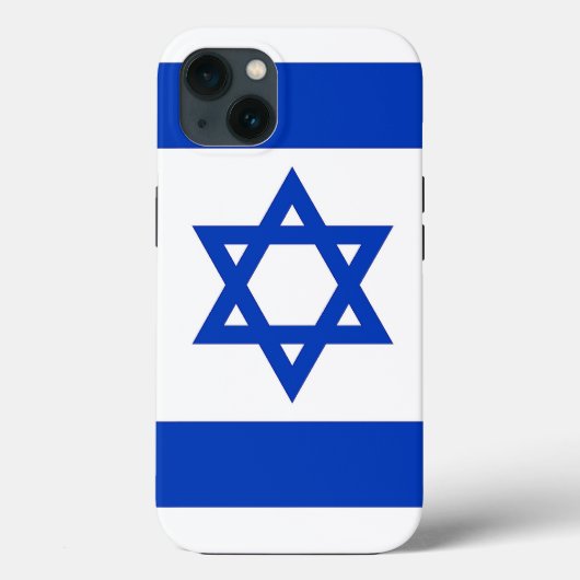 Patriottische Apple Hoesje-Mate, Israëlische vlag Case-Mate iPhone Case (Achterkant)