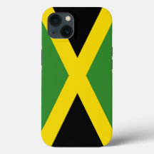 Patriottische Apple Hoesje-Mate, Jamaica vlag