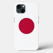 Patriottische Apple Hoesje-Mate, Japanse vlag