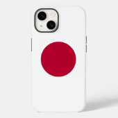 Patriottische Apple Hoesje-Mate, Japanse vlag Hoes (Achterkant)