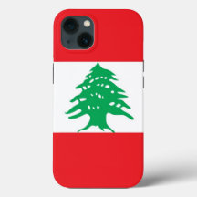 Patriottische Apple Hoesje-Mate, Libanese vlag