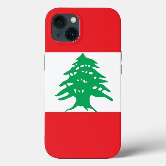 Patriottische Apple Hoesje-Mate, Libanese vlag Case-Mate iPhone Case (Achterkant)