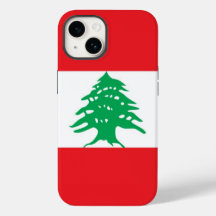 Patriottische Apple Hoesje-Mate, Libanese vlag Hoe