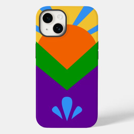 Patriottische Apple Hoesje-Mate, Manitou Springs Case-Mate iPhone Case (Achterkant)