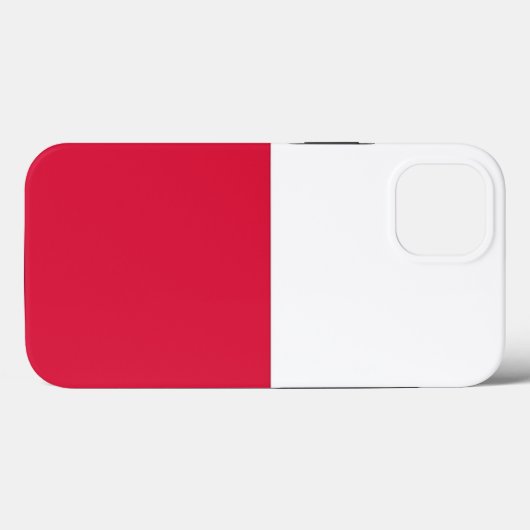 Patriottische Apple Hoesje-Mate, Poolse vlag Case-Mate iPhone Case (Achterkant (horizontaal))