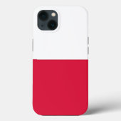 Patriottische Apple Hoesje-Mate, Poolse vlag Case-Mate iPhone Case (Achterkant)
