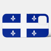Patriottische Apple Hoesje-Mate, Quebec vlag Case-Mate iPhone Case (Achterkant (horizontaal))