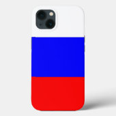 Patriottische Apple Hoesje-Mate, Russische vlag Case-Mate iPhone Case (Achterkant)