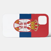 Patriottische Apple Hoesje-Mate, Servië Case-Mate iPhone Case (Achterkant (horizontaal))