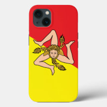 Patriottische Apple Hoesje-Mate, Sicilië